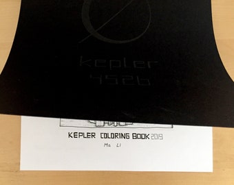 Limited Edition 2019 Kepler Adult/Children Coloring Book