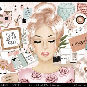 Watercolor Relax at Home Clipart Stay Home Digital Art Home Printable Art Home Stickers House Warming Printable Gift Idea PNG