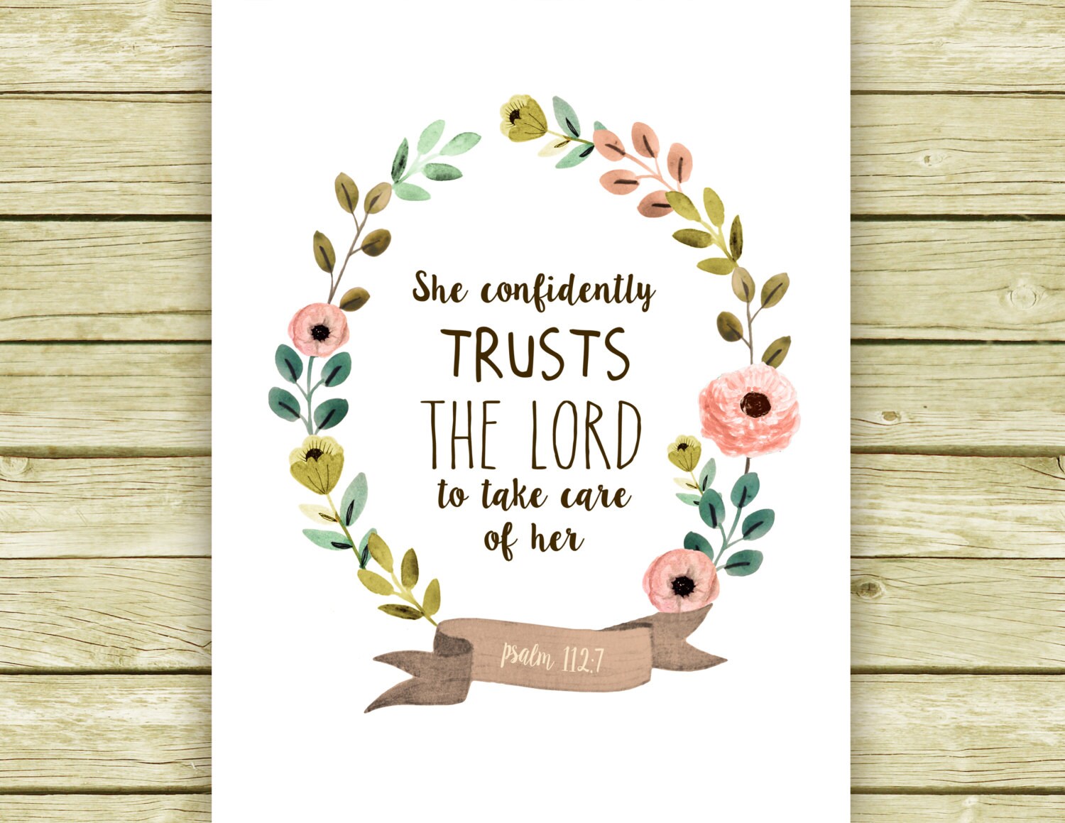 Bible verse prints watercolor bible verse printable | Etsy