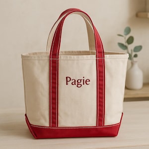 Ll Bean Boat Tote Vintage - Etsy display picture 3