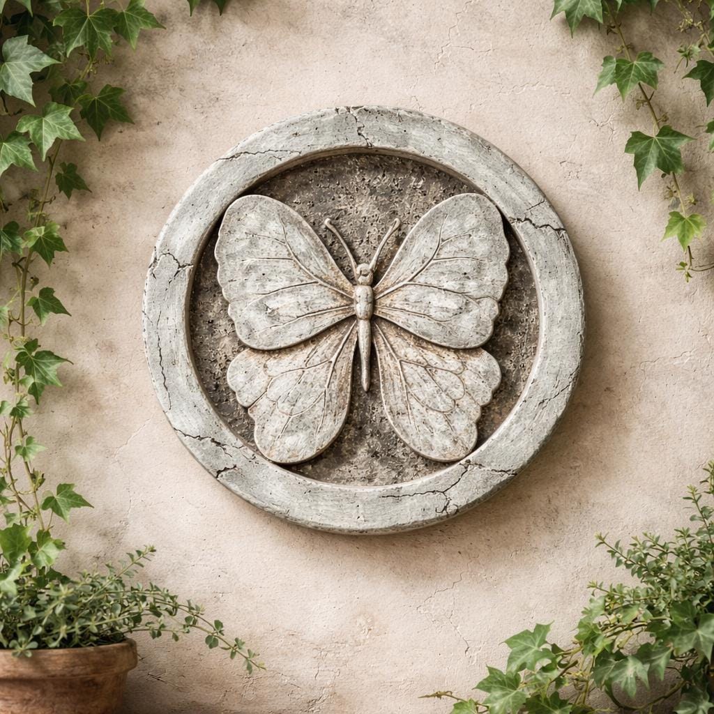 Decorative Stepping Stones - Etsy Australia Debbie Mumm My Garden Studio 3D Stepping Stone Wall Plaque 12\