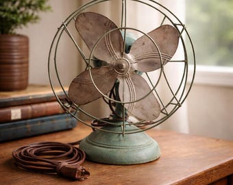 Vintage Eskimo Oscillating Fan - Etsy