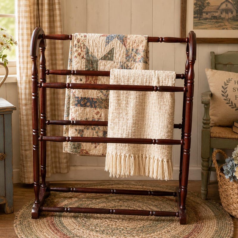 Wooden Quilt Racks - Etsy