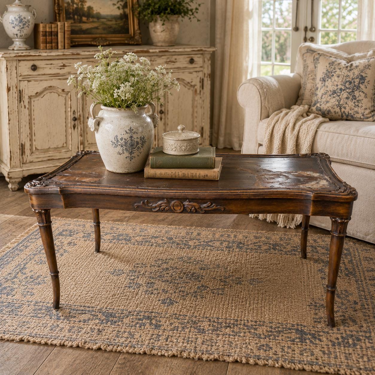 Vintage Coffee Table - Etsy