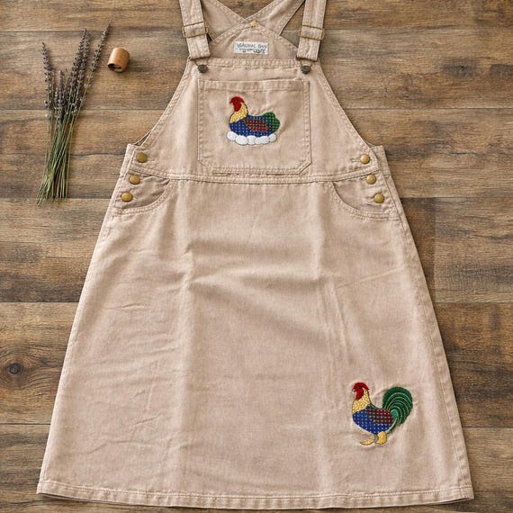 embroidered jumper dress JANIE AND JACK Victorian Holiday Gray Flower Embroidered Jumper Dress Size 6Y