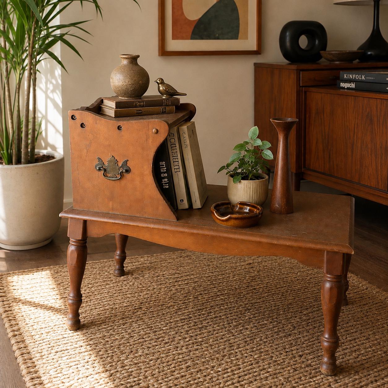 Telephone Stand Vintage Side Table - Etsy