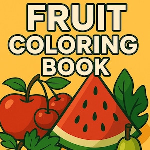 Fruit Coloring Book