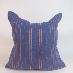 Blue purple   Decorative Pillow case Handwoven sofa throw pillow cover Frazada cushion pastel Colours  Accent pillows Tribal woven textile