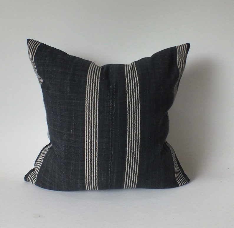 Black and White Sofa Pillow Case Handwoven Ethnic Throw Pillow Etsy