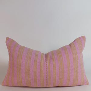 Pink and Black  Pillow case Handwoven Ethnic throw pillow cover Frazada cushion pastel Colour decorative throw pillows Tribal woven textile