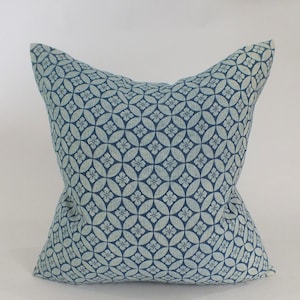 Blauer Schlammstoff Kissenbezug Batik Indigo Navy Blue Dekokissen mit Reißverschluss Wohnzimmer Sofabett dekorative Kissenbezüge Wohnkultur