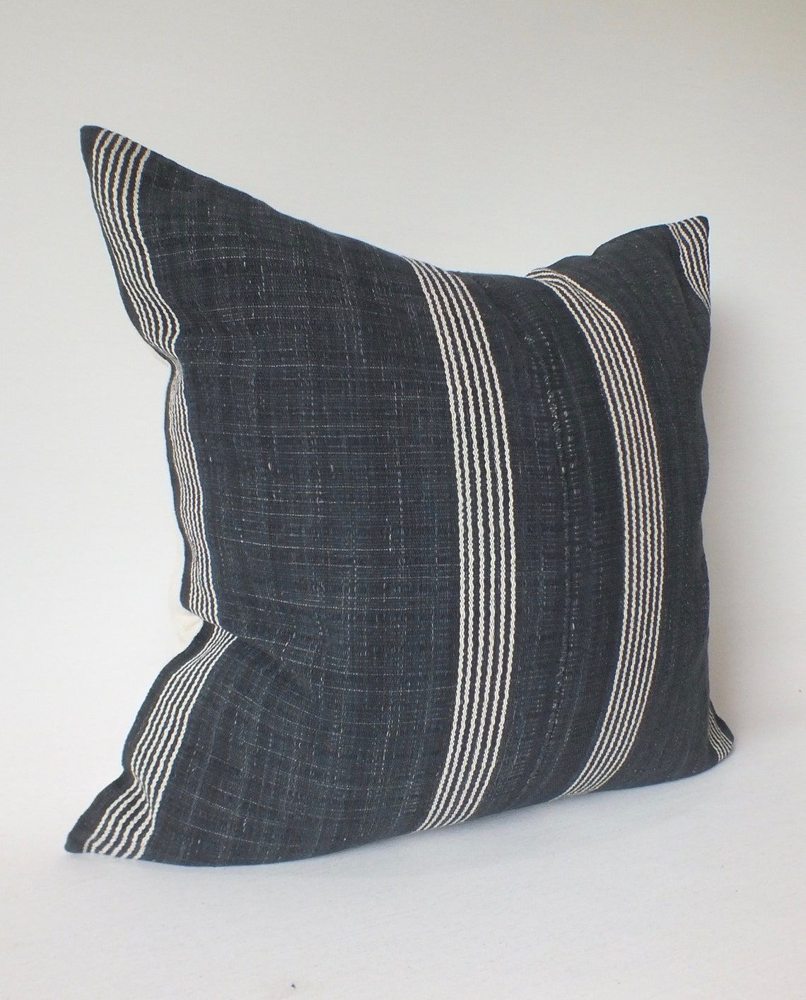 Black and White Sofa Pillow Case Handwoven Ethnic Throw Pillow | Etsy