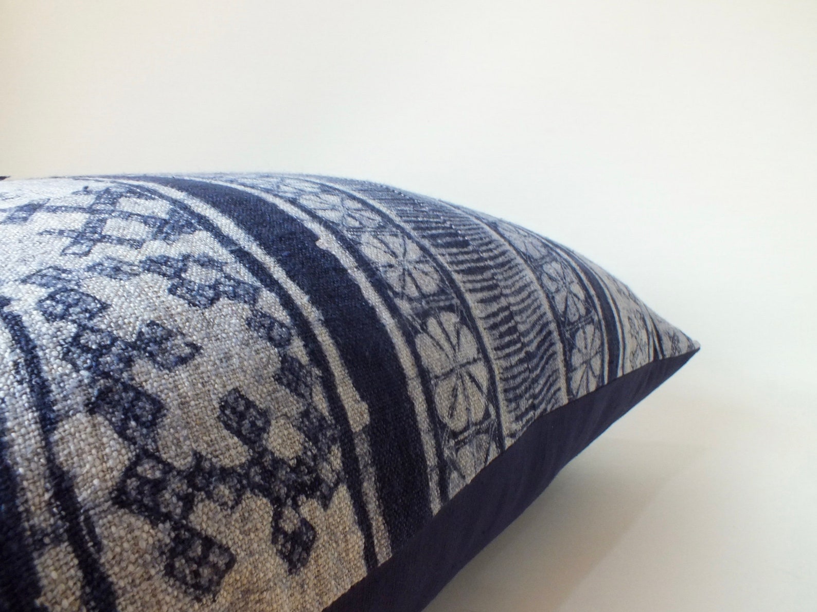 Throw Hmong Pillow Hmong Cushionvintage Hmong Hemp Pillow Etsy