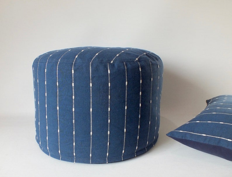 Light Blue White Striped Pillow Case Sashimi Cushion Cover Etsy