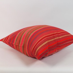 Hmong Pillow cover Vintage hemp Fabric ethnic Hmong cushion cover Handwoven recycled textiles Scatter cushions throw pillows