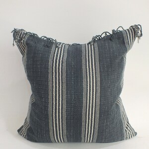 Black and White Sofa Pillow case Handwoven Ethnic throw pillow cover cushion pastel Colour decorative throw pillows  woven textile beanbags