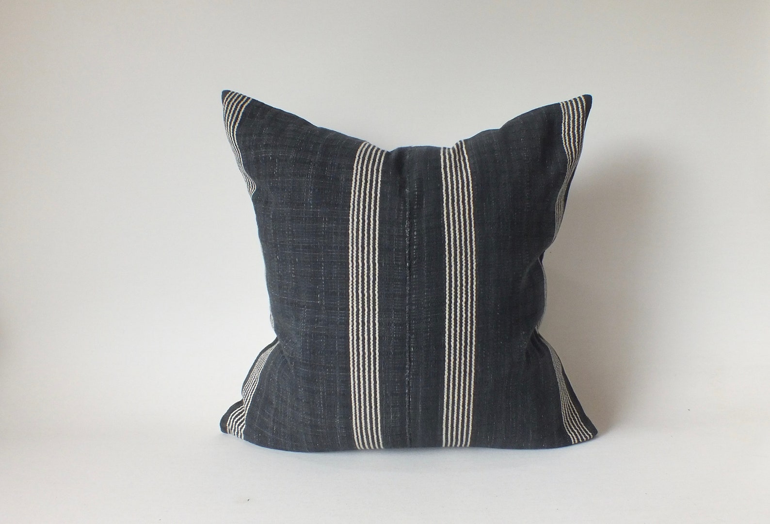 Black and White Sofa Pillow Case Handwoven Ethnic Throw Pillow | Etsy