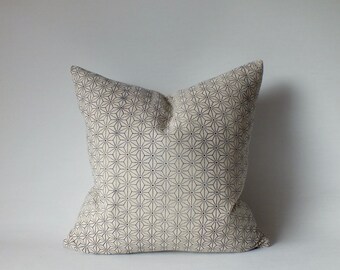 Wit indigo dot blokprint modderdoek Hmong kussensloop accent interieur bank kussenhoes decoratief sierkussen wit en zwart