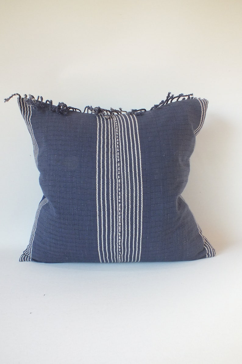 Navy Blue and White Sofa Pillow Cover Throw Accent Pillow Etsy