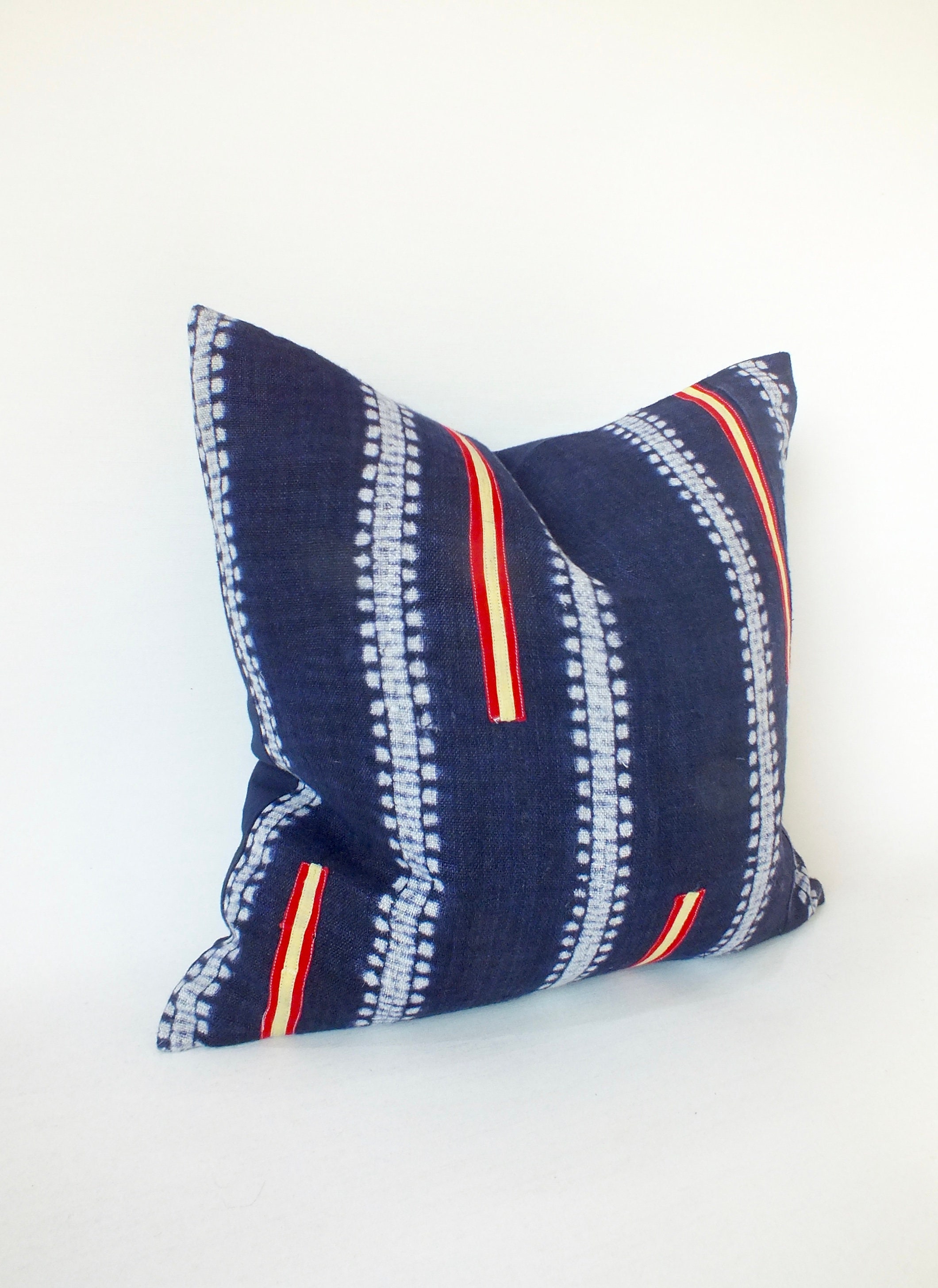 Hmong Pillow case Hand Woven HEMP Throw cushion cover Tribal Etsy