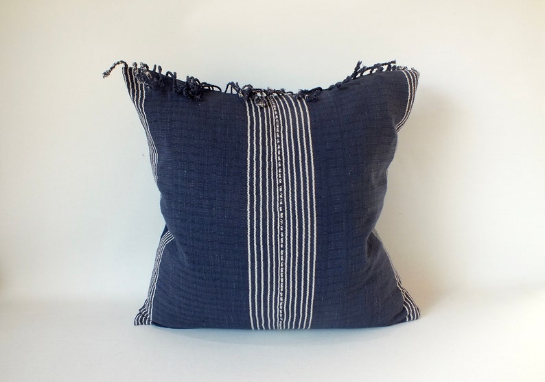 Navy Blue and White Sofa Pillow Cover Throw Accent Pillow Etsy