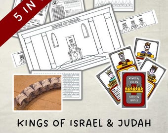 Kings of Israel and Judah Activity Pack / 1 & 2 Kings Resources