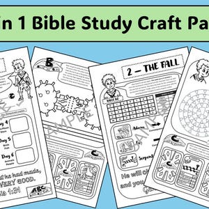 Cain and Abel - 3 in 1 Bible Story Craft Pack