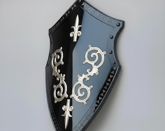 Medieval Knight Templar Shield Replica | Decorative Wall Armor Decor