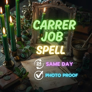 Career Success Spell , Dream Job Ritual Same Day, Plus 3 Card Career Tarot Reading