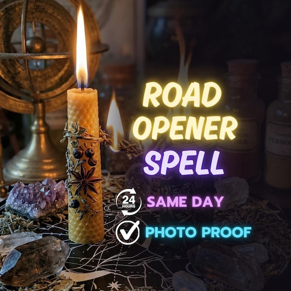 Road Opener Spell SAME DAY, Block Buster Ritual, Clear Obstacles to Love,Success & Luck Manifestation