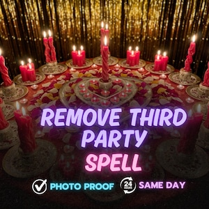 Remove Third Party Spell SAME DAY, Bring Him Back, Eliminate Interference, Return My Ex, Relationship Cleansing