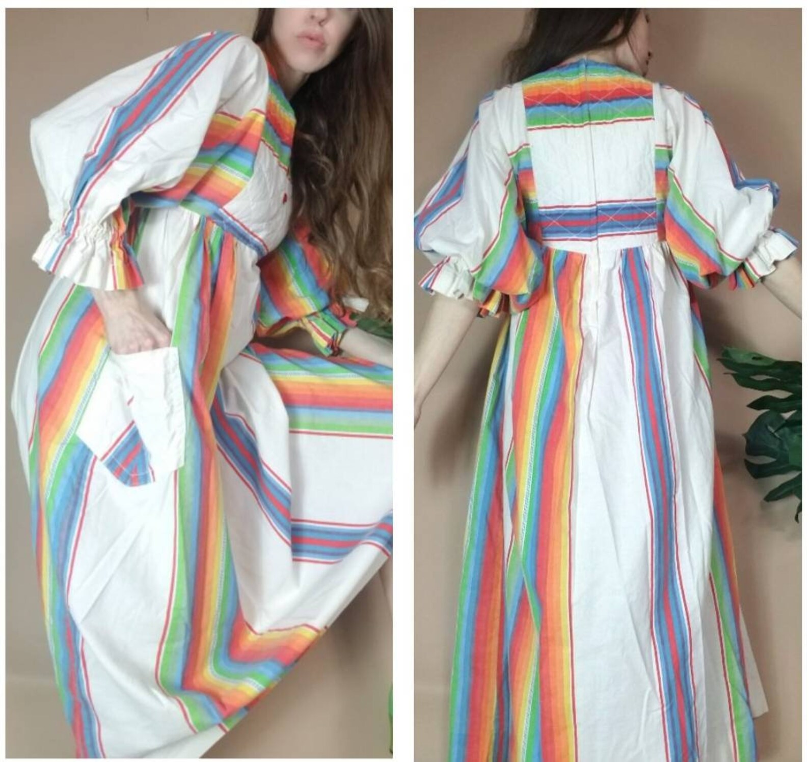 70s boho dress