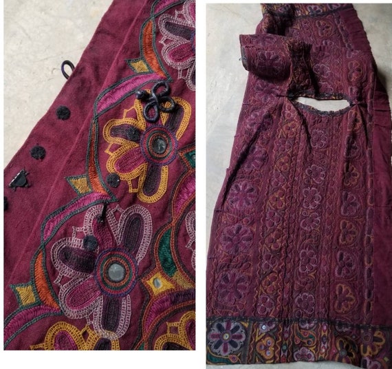 Vintage Ethnic Heavily Embroidered Bohemian Vest … - image 10