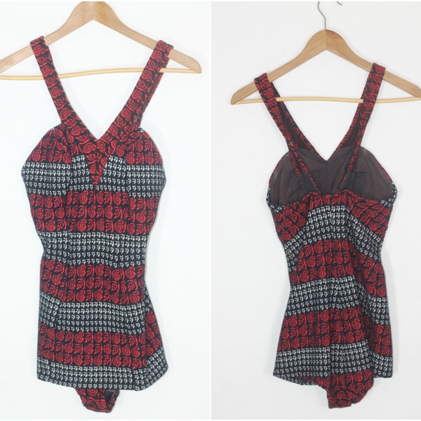 Bikini Vintage E.Stewart Taille 14 – Couleur Terre Cuite – Bonnet A – Style Bralette Et Hipster – Occasion Très Bon état