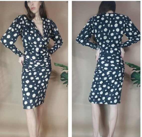 Vintage 80s 90s Emanuel Ungaro Skirt Suit Designer