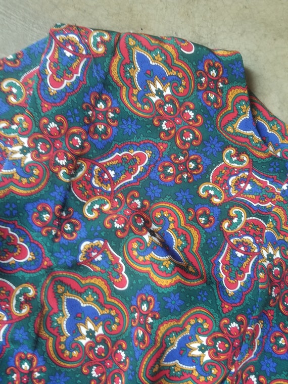 Vintage 80s 90s Paisley Blouse - image 7