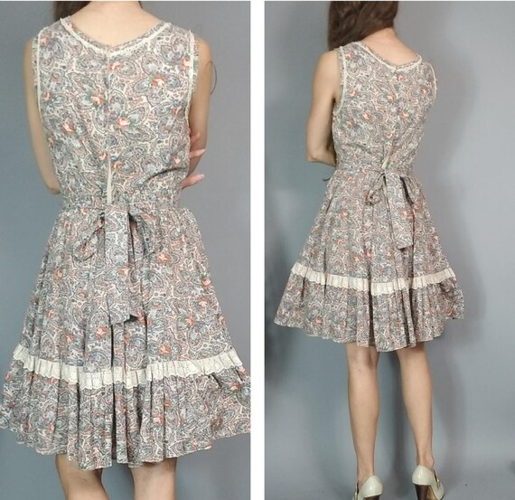 Corset dress 70s hotsell