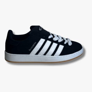 Black White Low Top Sneakers for Men & Women | Classic Striped Casual Shoes | Unisex Retro Trainers with Suede Finish  Gum Sole