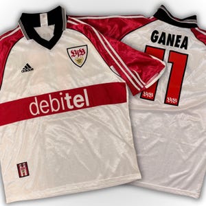 VfB Stuttgart Troisième Maillot de foot 1997 - 1998. Sponsored by