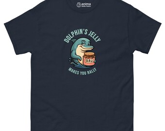 Funny Dolphin's Jelly Meme T-Shirt – Weird Internet Humor Tee, Viral Meme Shirt, Absurd Dolphin Joke Gift