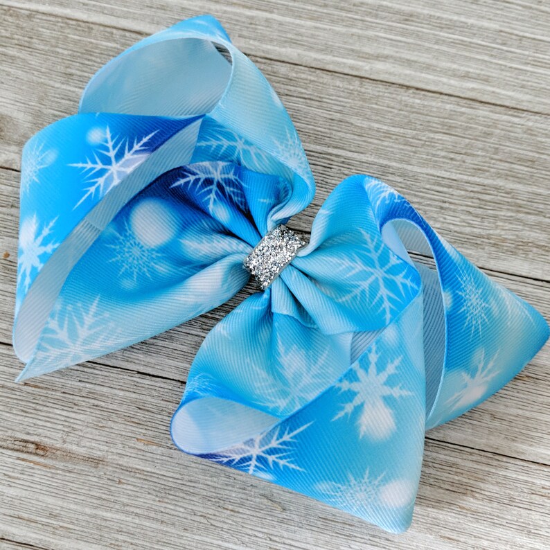 Extra Large Jo Jo Bow Disney Princess Bow Southern Bow Frozen 6 Ribbon Hair Bow Anna and Elsa Ribbon Bows Jumbo Bow