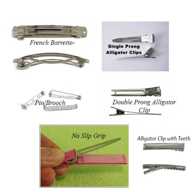 Patriotic Puff Hair Bow  Red White and Blue Girl Hair Bow  image 5