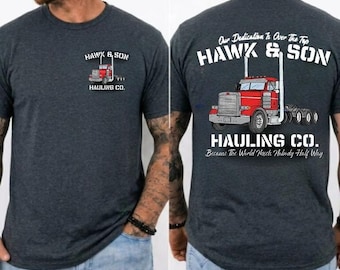 Over The Top Trucker Shirt, Falke und Sohn Shirt, Vintage Arm Wrestling Film Tshirt, klassisches 80er Jahre Shirt, Geschenk für LKW-Fahrer, Papa Geschenk Shirt