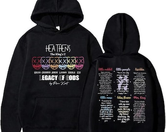 Legacy of Gods I Love You Book Quotes 2 Sides Sweatshirt, Legacy of Gods Heathens Hoodie, The Heathens Shirt, Dark Romance Tee, Bookish