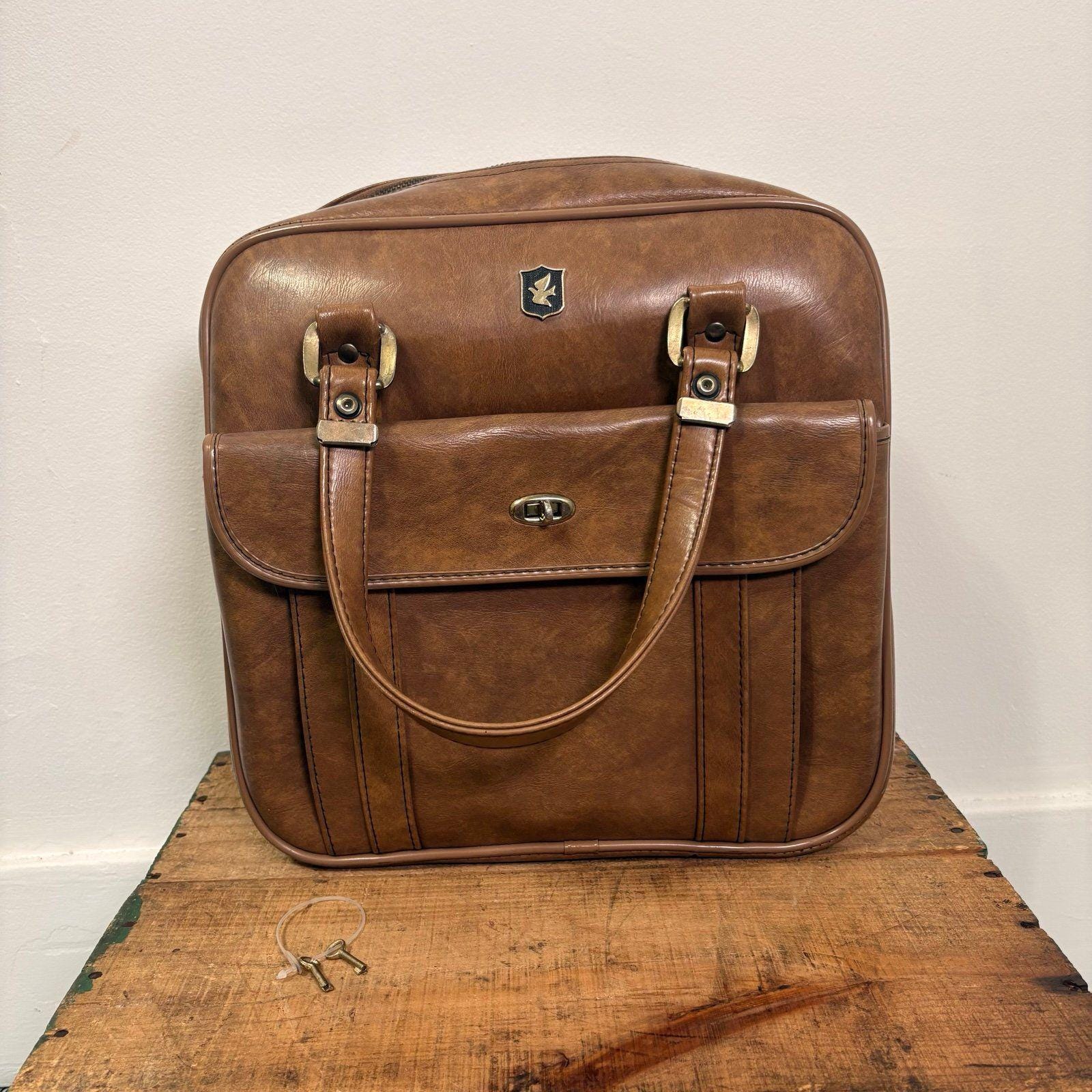 Vintage Airline Bag - Etsy