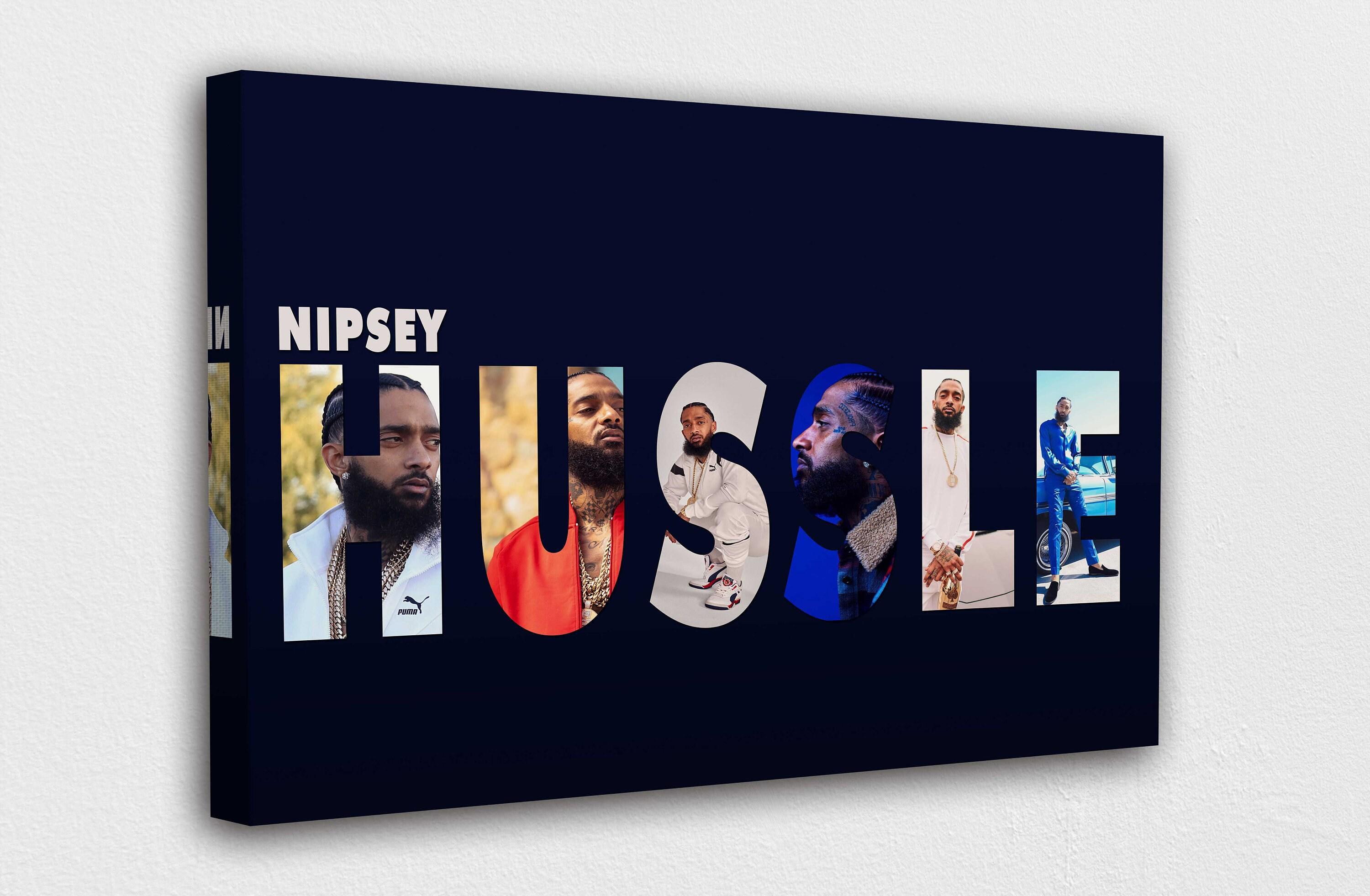 Blue Nipsey Hussle Shirt