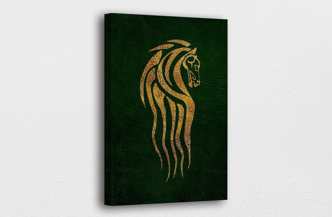 Rohan Riders Logo Riders of Rohan Canvas Art: Middle Earth Battle Scene - Etsy Ireland