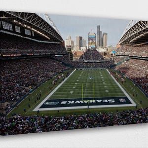 CenturyLink Field Canvas Art Print: Seattle Sports Decor, Ready to Hang