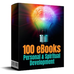 100冊の個人およびスピリチュアル開発電子書籍バンドル（MRRパーソナル成長ライブラリ、スピリチュアルガイド、PLRデジタル製品、アバンダンス電子書籍付き）