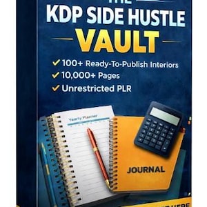 KDP Interiors Bundle, plr, 111+ Ready to Publishing 2026 Planners & Journals, ADHD Planners, Budget Tracker, 2026 Organizer, KDP Canva Templates
